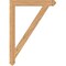 Ekena Millwork Traditional Arts & Crafts Smooth Bracket, Western Red Cedar, 3 1/2"W x 30"D x 42"H BKT04X30X42TRA03SWR - alternate 2